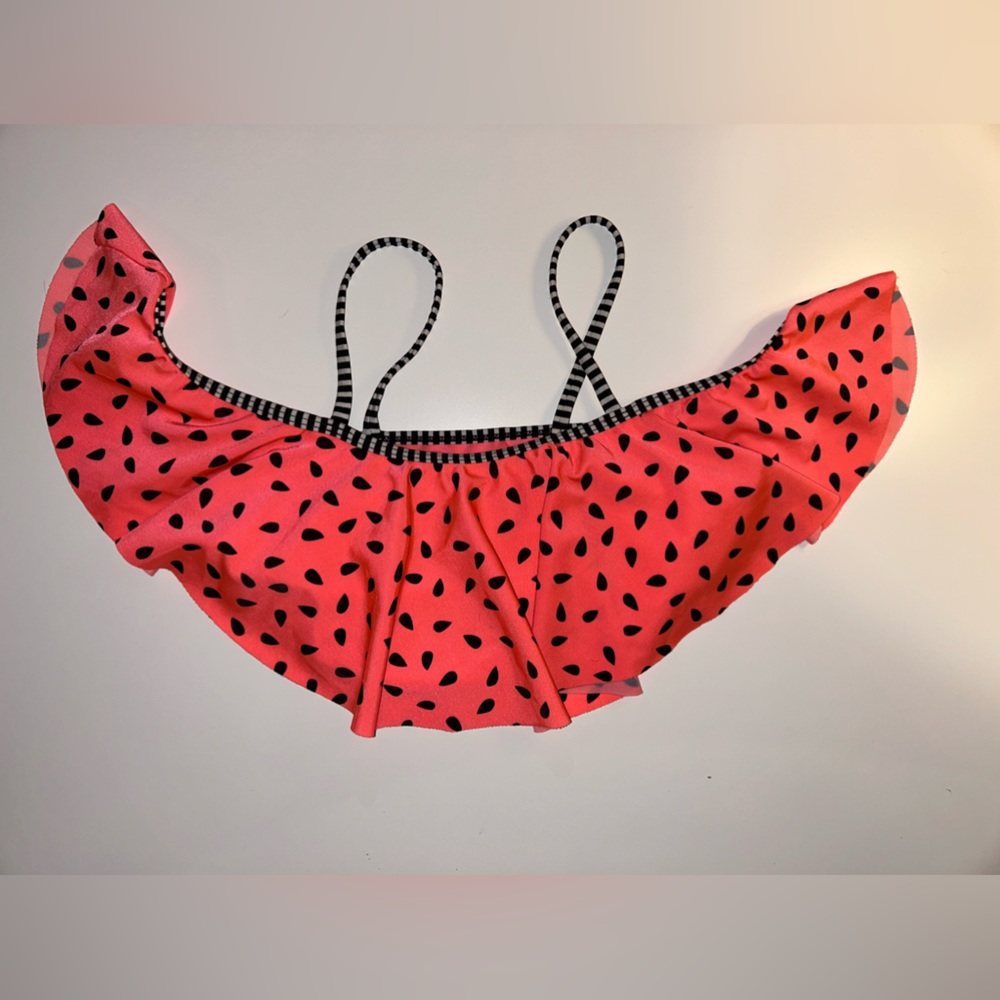 Cat & Jack off the shoulder kids bikini top